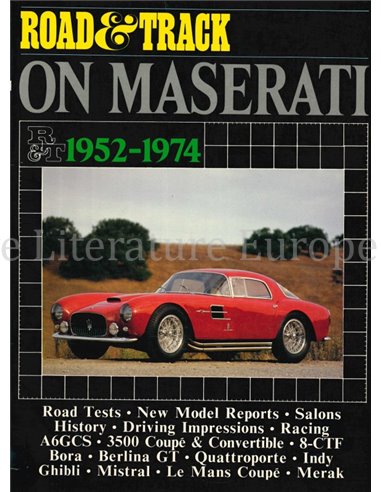 ROAD & TRACK ON MASERATI 1952 - 1974