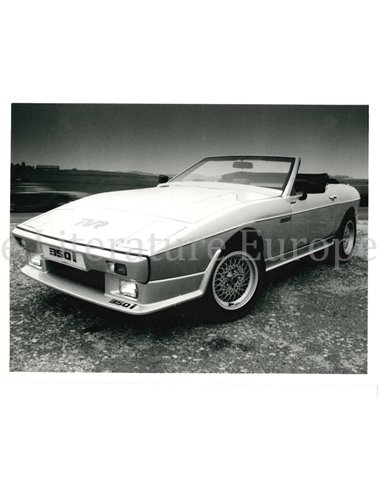 1987 TVR TASMIN CONVERTIBLE 350 I PRESS PHOTO