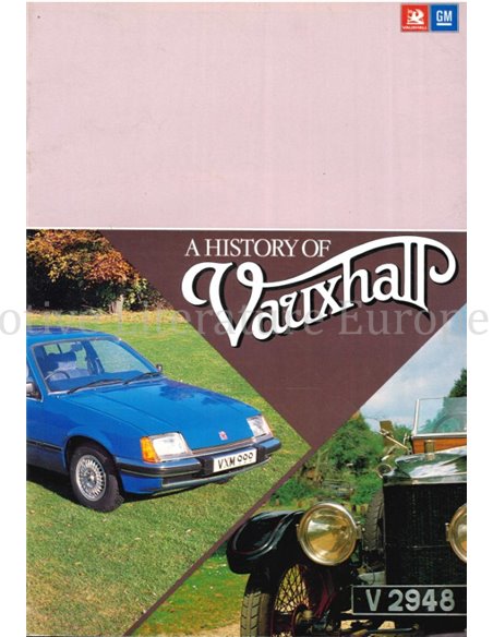 A HISTORY OF VAUXHALL 