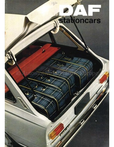 1969 DAF STATIONCARS RANGE BROCHURE DUTCH