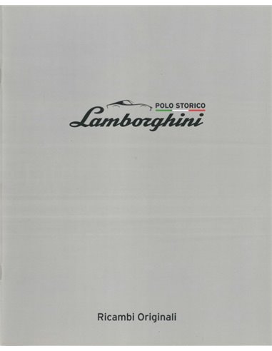 2020 LAMBORGHINI POLO STORICO | RICABMI ORIGINALI PROSPEKT ENGLISCH