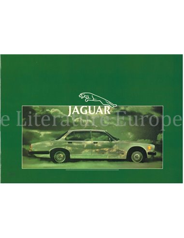 1984 JAGUAR XJ SERIES III BROCHURE NEDERLANDS