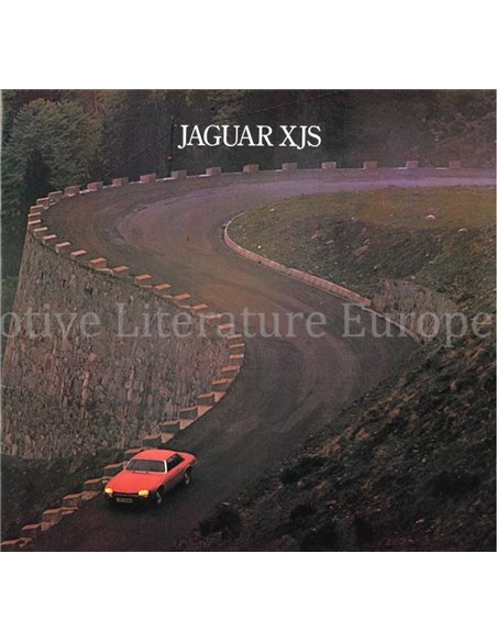 1977 JAGUAR XJS BROCHURE DUTCH