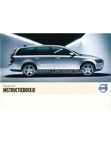 2006 VOLVO V50 BETRIEBSANLEITUNG NIEDERLÄNDISCH