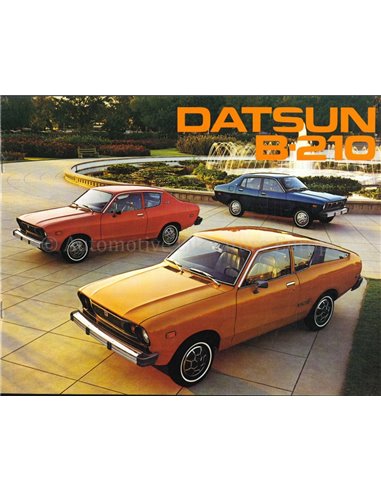 1976 DATSUN B-210 BROCHURE ENGLISH