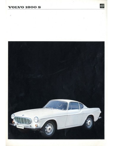 1967 VOLVO 1800 S LEAFLET DUITS