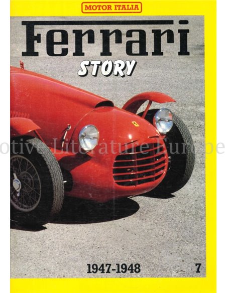 1986 FERRARI STORY 1947 -1948 MAGAZIN 07 ENGLISH | ITALIAN