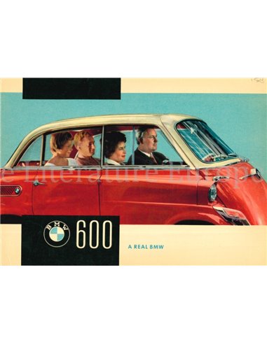 1958 BMW 600 BROCHURE ENGLISH