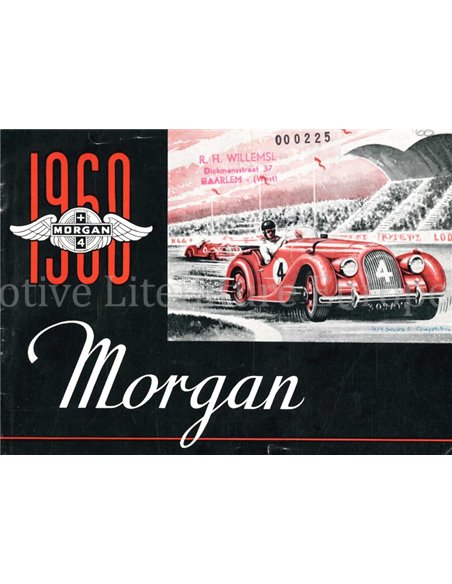 1960 MORGAN PLUS 4 BROCHURE ENGLISH