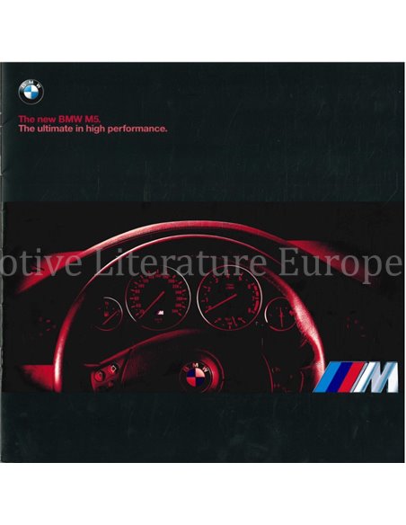 1998 BMW M5 PROSPEKT JAPANISCH