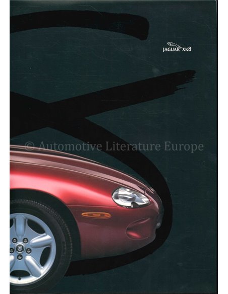 1998 JAGUAR XK8 PRESSEMAPPE FRANZÖSISCH