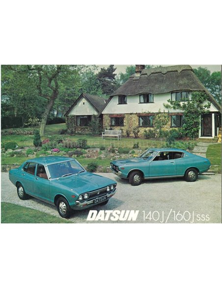 1976 DATSUN 140 | 160 BROCHURE ENGLISCH