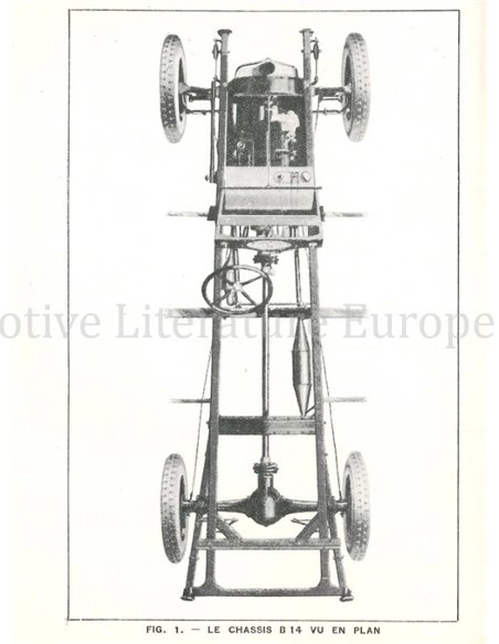 1927 CITROËN B14 INSTRUCTIEBOEKJE FRANS