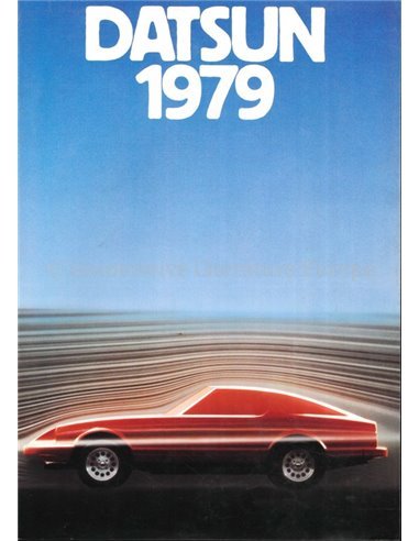 1979 DATSUN PROGRAMMA BROCHURE DUITS