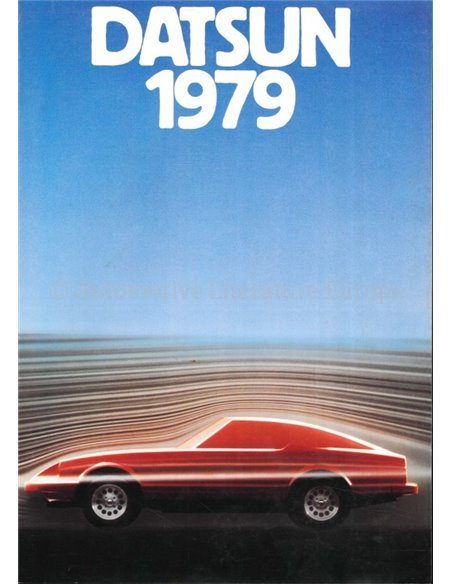 1979 DATSUN PROGRAMMA BROCHURE DUITS