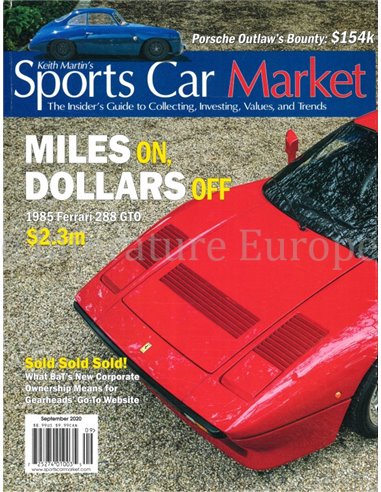 2020 SPORTS CAR MARKET MAGAZIN SEPTEMBER ENGLISCH