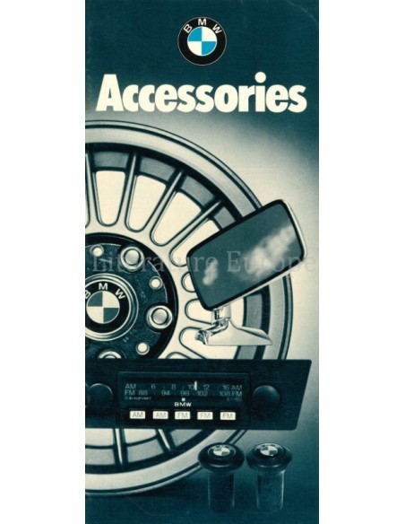 1976 BMW ACCESSORIES BROCHURE ENGLISH (US)