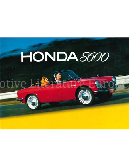 1966 HONDA S600 PROSPEKT ENGLISCH