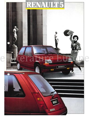 1988 RENAULT 5 BROCHURE DUTCH