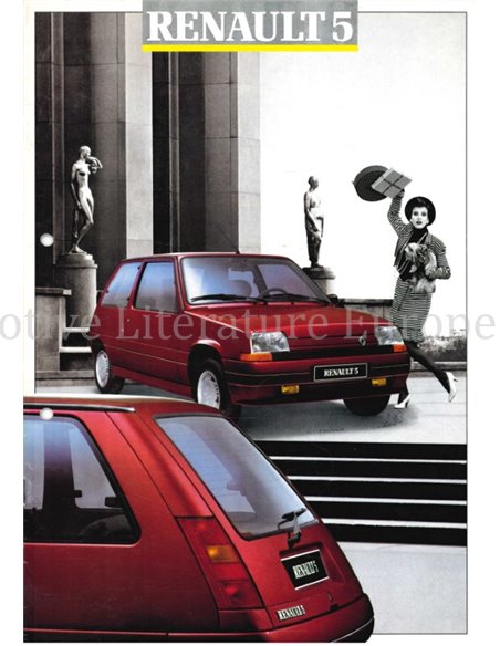 1988 RENAULT 5 BROCHURE DUTCH