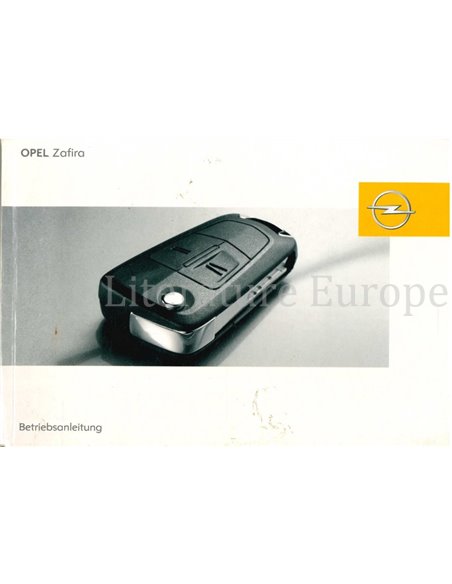 2006 OPEL ZAFIRA OWNERS MANUAL GERMAN