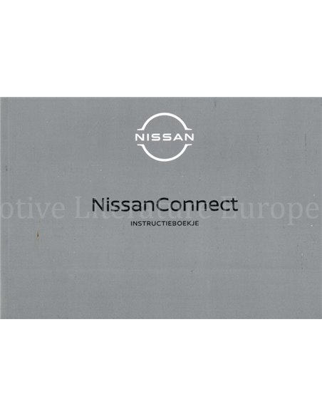 2021 NISSAN CONNECT AUDIO OWNERS MANUAL DUTCH