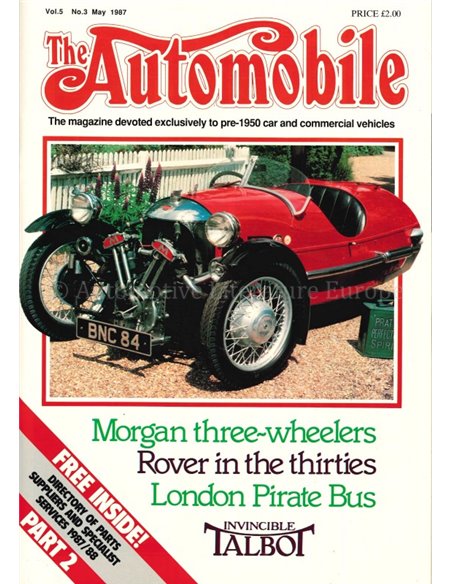 1987 THE AUTOMOBILE MAGAZINE 03