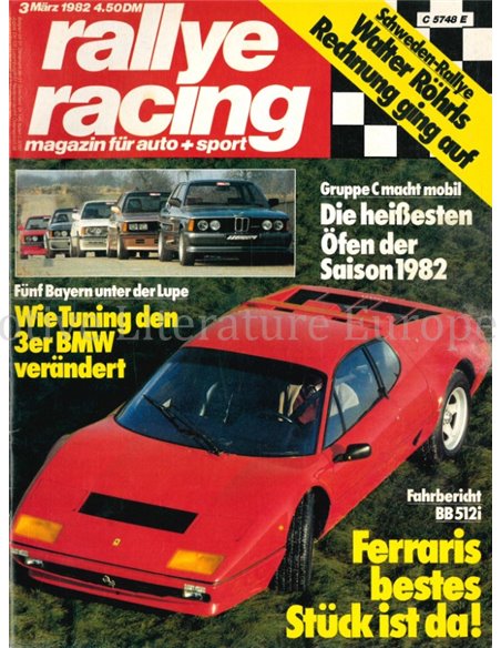 1982 RALLYE RACING MAGAZINE 03 GERMAN