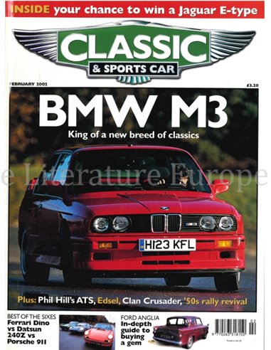 2002 CLASSIC AND SPORTSCAR MAGAZIN (02) FEBRUAR ENGLISCH