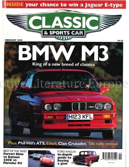 2002 CLASSIC AND SPORTSCAR MAGAZIN (02) FEBRUAR ENGLISCH