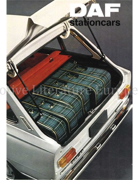 1970 DAF 44 STATIONCAR BROCHURE DUTCH