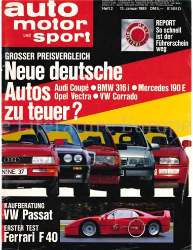 1989 AUTO MOTOR UND SPORT 02 DUITS