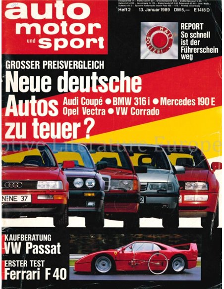 1989 AUTO MOTOR UND SPORT 02 DUITS