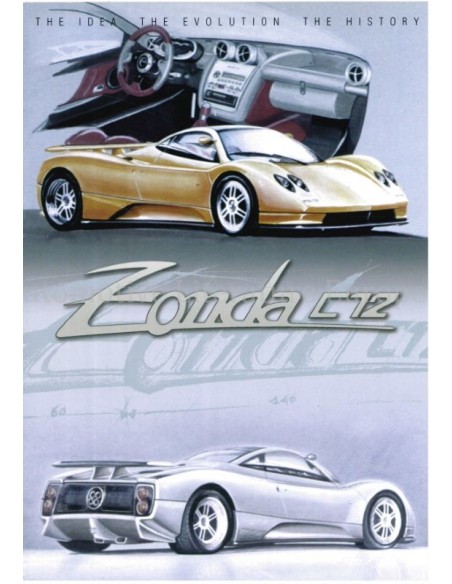 1999 PAGANI ZONDA C12 BROCHURE ITALIAANS