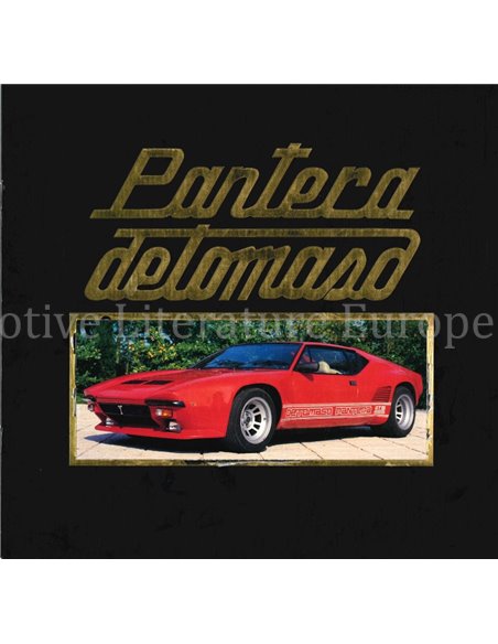 1988 DE TOMASO PANTERA GT5 S BROCHURE FRENCH