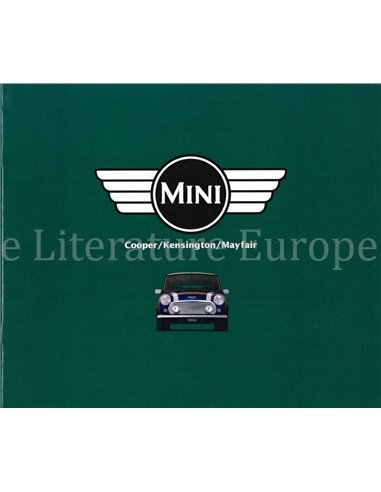 1997 MINI COOPER | KENSINGTON | MAYFAIR BROCHURE JAPANESE