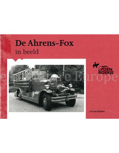 DE AHRENS - FOX IN BEELD (TOEN BOEKJE)