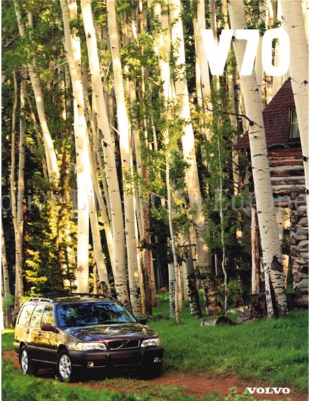 1997 VOLVO V70 BROCHURE ENGELS (USA)