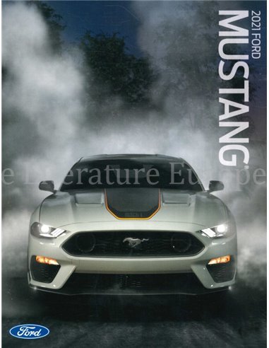 2021 FORD MUSTANG PROSPEKT ENGLISCH USA