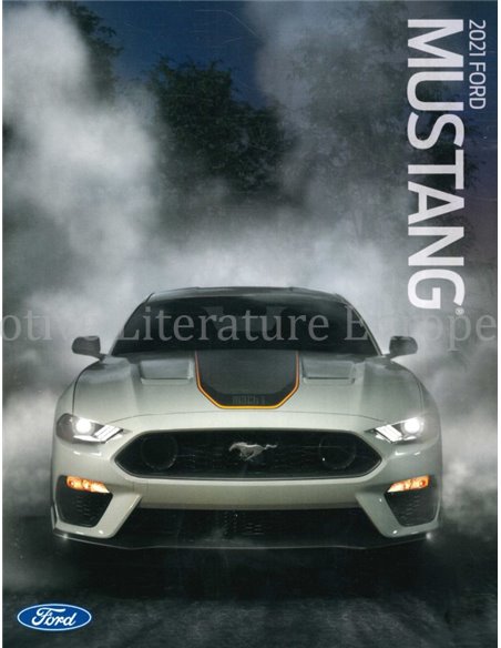 2021 FORD MUSTANG PROSPEKT ENGLISCH USA