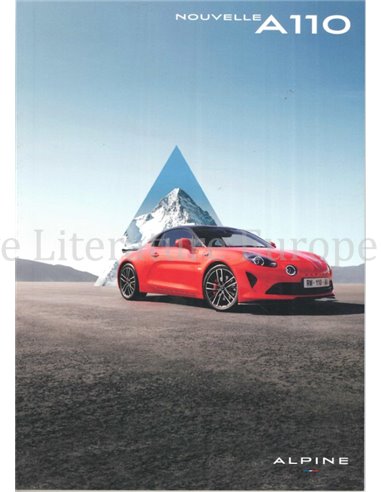 2021 ALPINE A110 BROCHURE FRANS