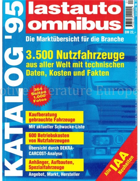 1995 LASTAUTO OMNIBUS YEARBOOK 24 GERMAN