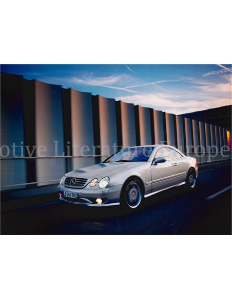 2000 MERCEDES BENZ CL 55 AMG F1 LIMITED EDITION PERSMAP DUITS