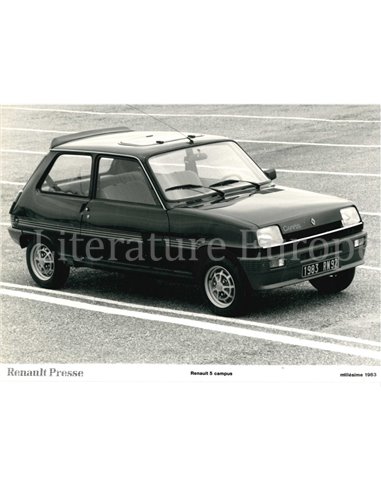 1983 RENAULT 5 CAMPUS PRESSEBILD