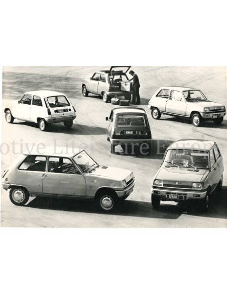 1972 RENAULT 5  PERSFOTO