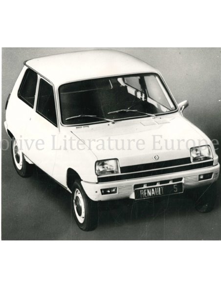 1972 RENAULT 5 PRESSPHOTO