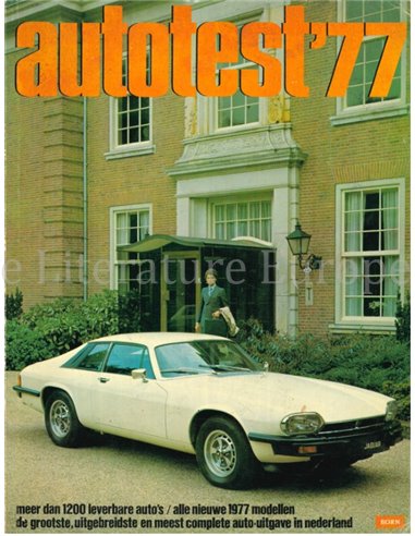 1977 AUTOTEST JAARBOEK NEDERLANDS