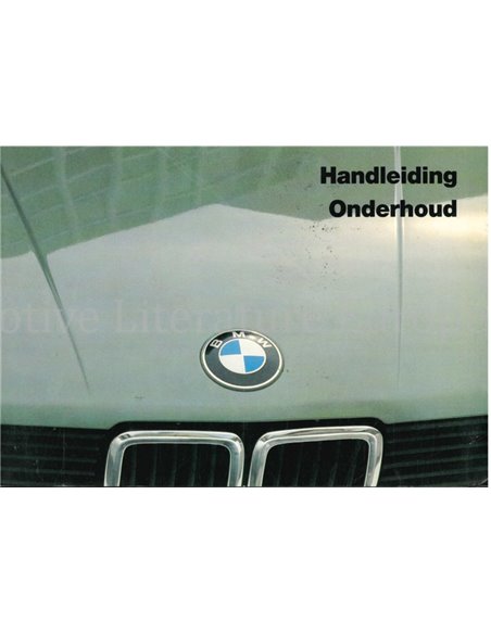 1985 BMW 5 SERIES OWNERS MANUAL DUTCH