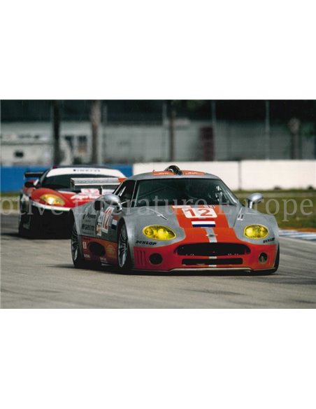 2002 SPYKER CARS C8 DOUBLE 12 PRESSEMAPE ENGLISCH