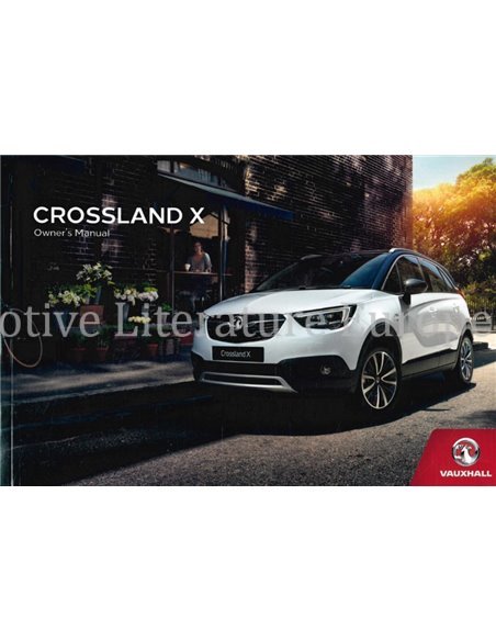 2018 VAUXHALL CROSSLAND X OWNERS MANUAL ENGLISH